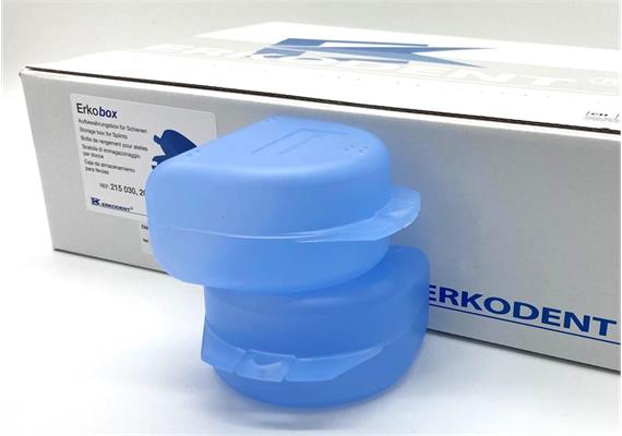 ERKOBOX Tranparent-blau 20 Stück