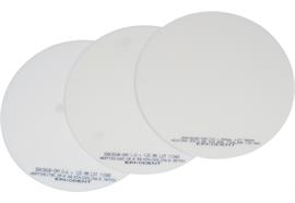 ERKODUR Ø120mm klar mit Isolierfolie - 3.0 mm (10 Stück)