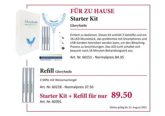 Glory Smile Kombi Set mit Refill