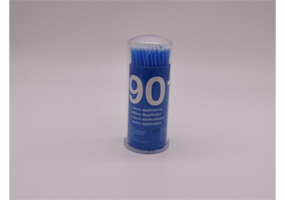 Microbrush Tips regular blau 100 Stück