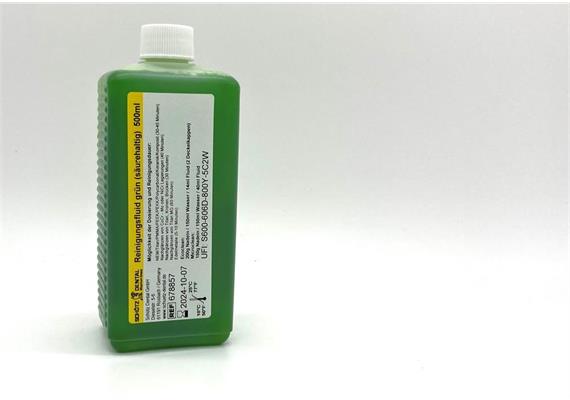 MicroClean Reinigungsfluid grün säurehaltig 500 ml