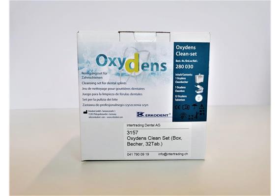 Oxydens Clean Set Box, Becher, 32Tab