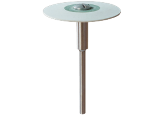 Poliererscheibe ultrafein 26 x3 mm (Glasker., Zr)