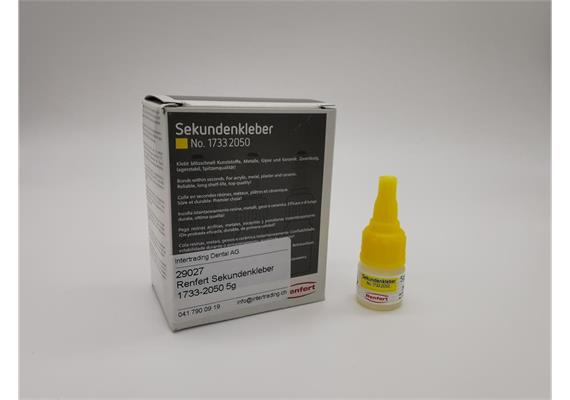 Renfert Sekundenkleber 1733-2050 6x5g
