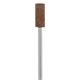 Schleifkörper D-BRAUN 732.HP.050.DBR p. Stk