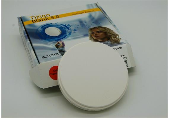 Tizian Blank 5.0 ML 4YZirconia C-Dark - 20 mm