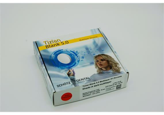 Tizian Blank 5.0 ML Extra Translucent A1-A3 14mm