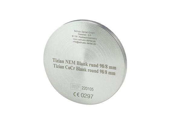 Tizian Blank NEM CoCr 98 mm - 10 mm