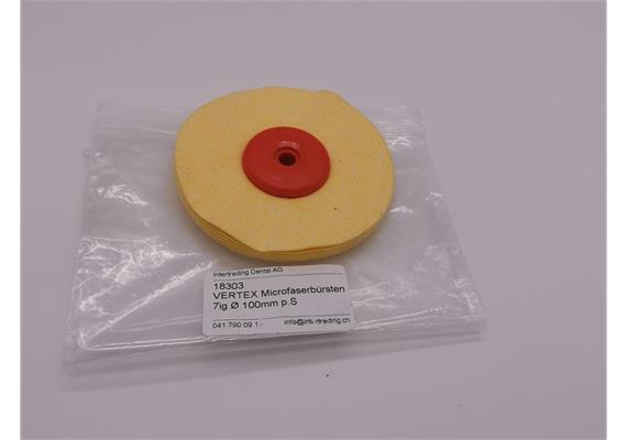 VERTEX Microfaserbürsten 7 lagig p.Stk   Ø 100 mm